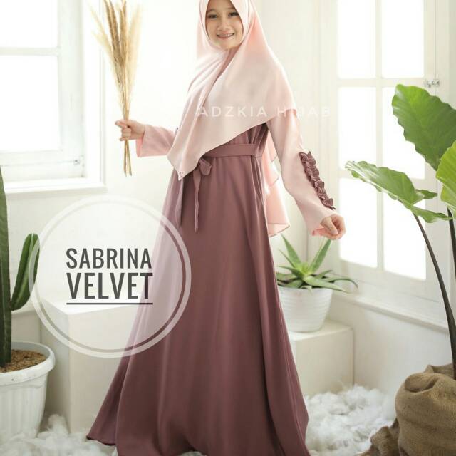 Gamis Sabrina by Adzkia Hijab Syar'i