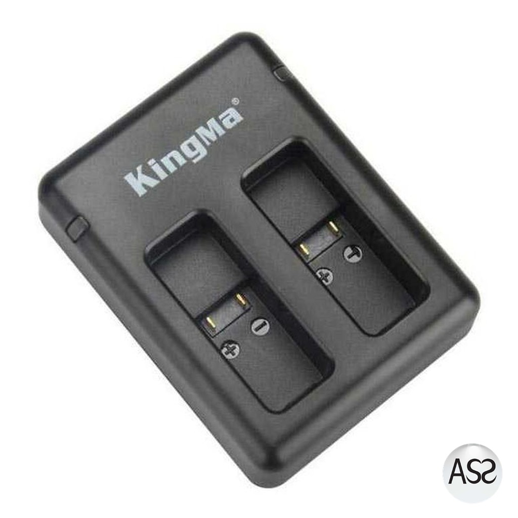 ASS Shop - KingMa Charger Baterai USB Type C 2 Slot GoPro Hero 5/6/7 - BM042