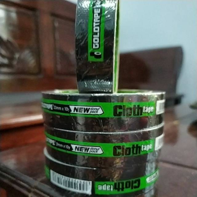 

GoldTape Lakban Hitam 1 inch