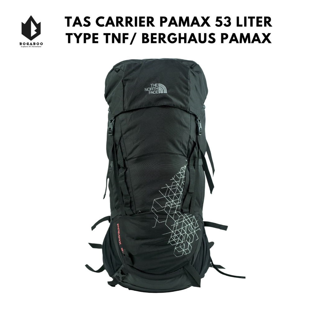 Tas Carrier Pamax 53 Liter Single Frame Aluminium