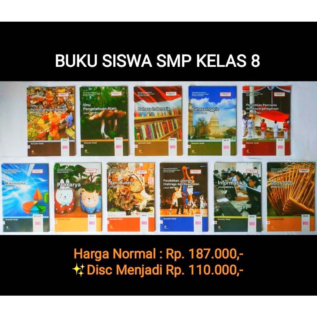 

LKS PENUNJANG KOMPETENSI METODE PEMBELAJARAN LENGKAP SMP/MTS KLS VIII