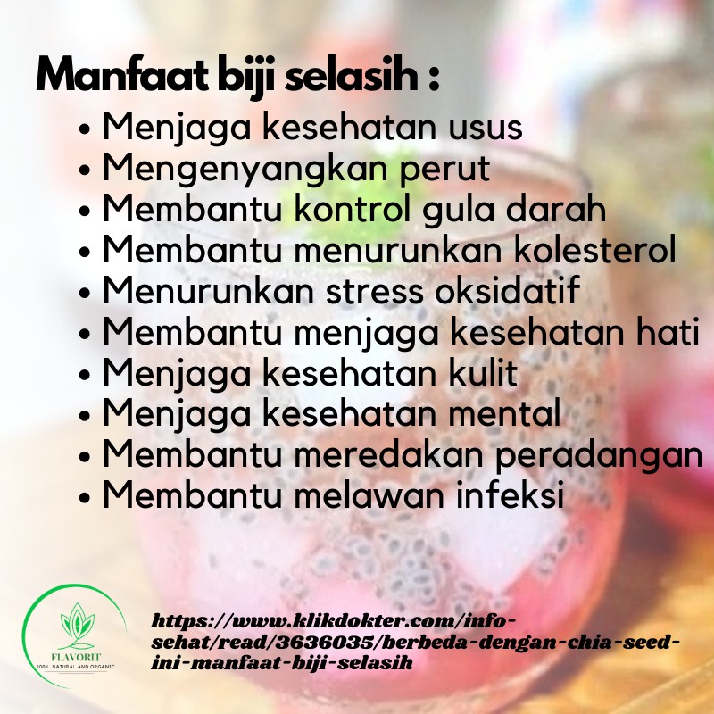 Biji Selasih Basil Seed Bahan Makanan Pokok Rempah Herbal Bumbu Dapur Kering Organik Penyedap Murni