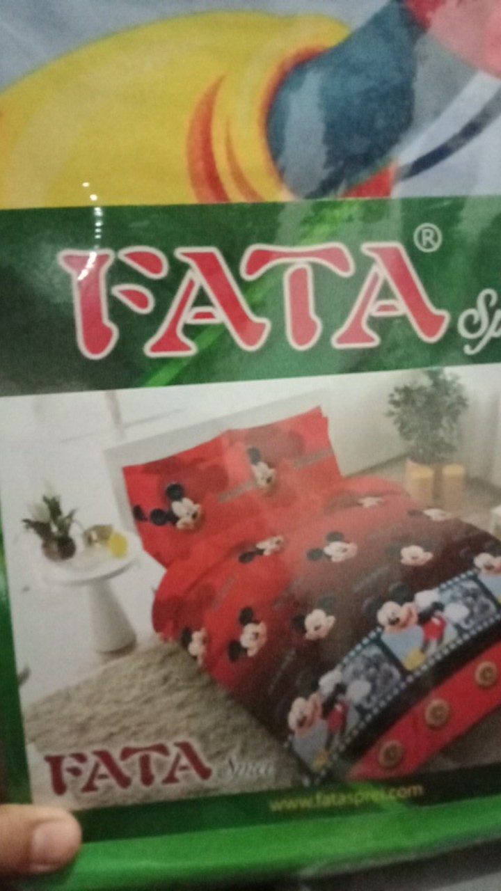 Sprei Fata Kartun Anak Karakter King 180x200 & Queen 160x200