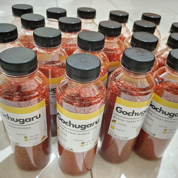 

Sambal-Aneka- Gochugaru / Bubuk Cabe Korea 100 Gram (Repacking) -Aneka-Sambal.