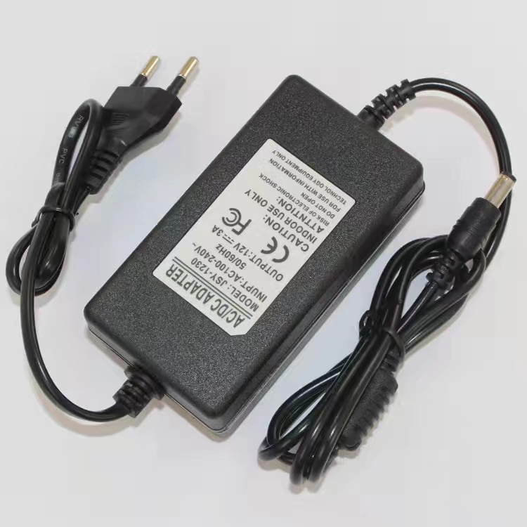 ADAPTOR DC 12V 2A 3A 5A MURNI TRAFO POWER SUPPLY UNTUK LAMPU STRIP ALL CCTV DVR HDD ADP PSU BNC DRAT