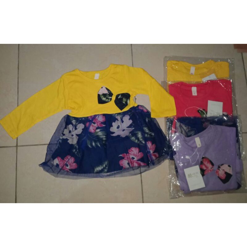 dress baby anak tutu / tunik tutu import
