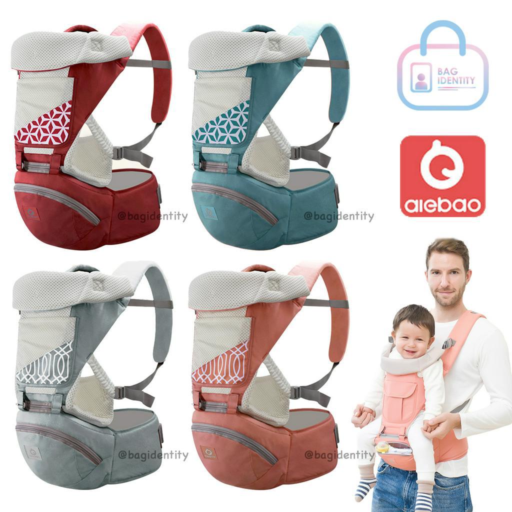 Gendongan Bayi Baby Carrier Hipseat Aiebao A6604 Breathable SSC Multifungsi Kado Lahiran Gift