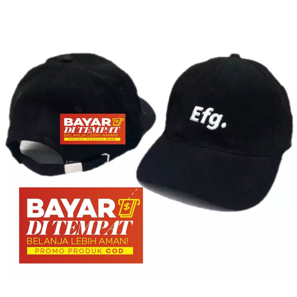 OPI baseball pria terbaru efg hitam / topi santai / topi distro topi baseball terbaru PRIA/WANITA