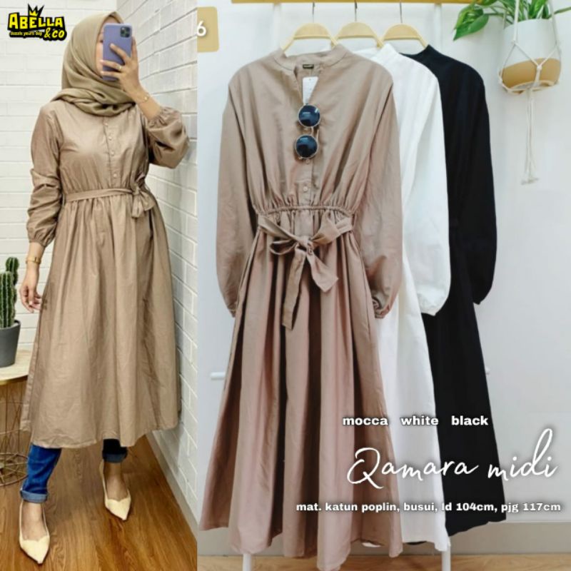 AITAM TUNIC + QAMARA MIDI ori by ABELLA&CO