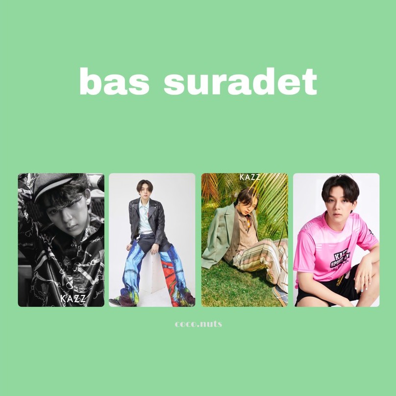 THAI ACTOR PHOTOCARD BAS SURADET