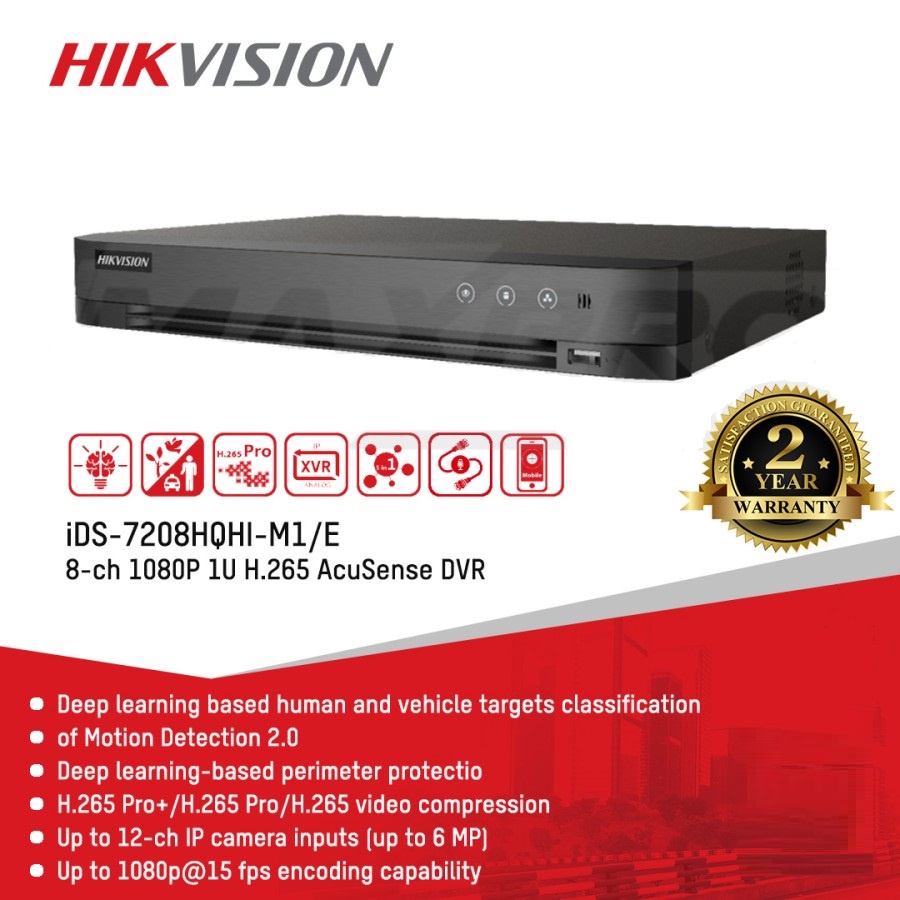 PAKET CCTV HIKVISION 2MP 7 KAMERA HDD 2TB SIAP PASANG