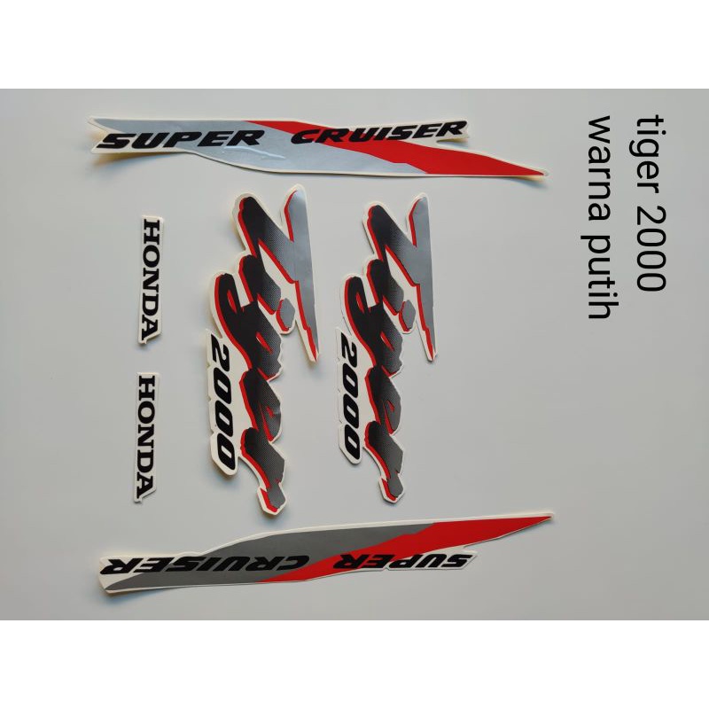STRIPING TIGER 2000 PUTIH