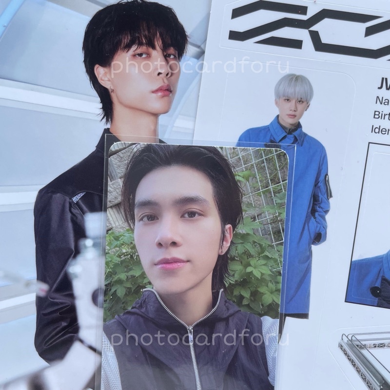 HENDERY PHOTOCARD, JOHNNY POSTCARD, JUNGWOO STICKER