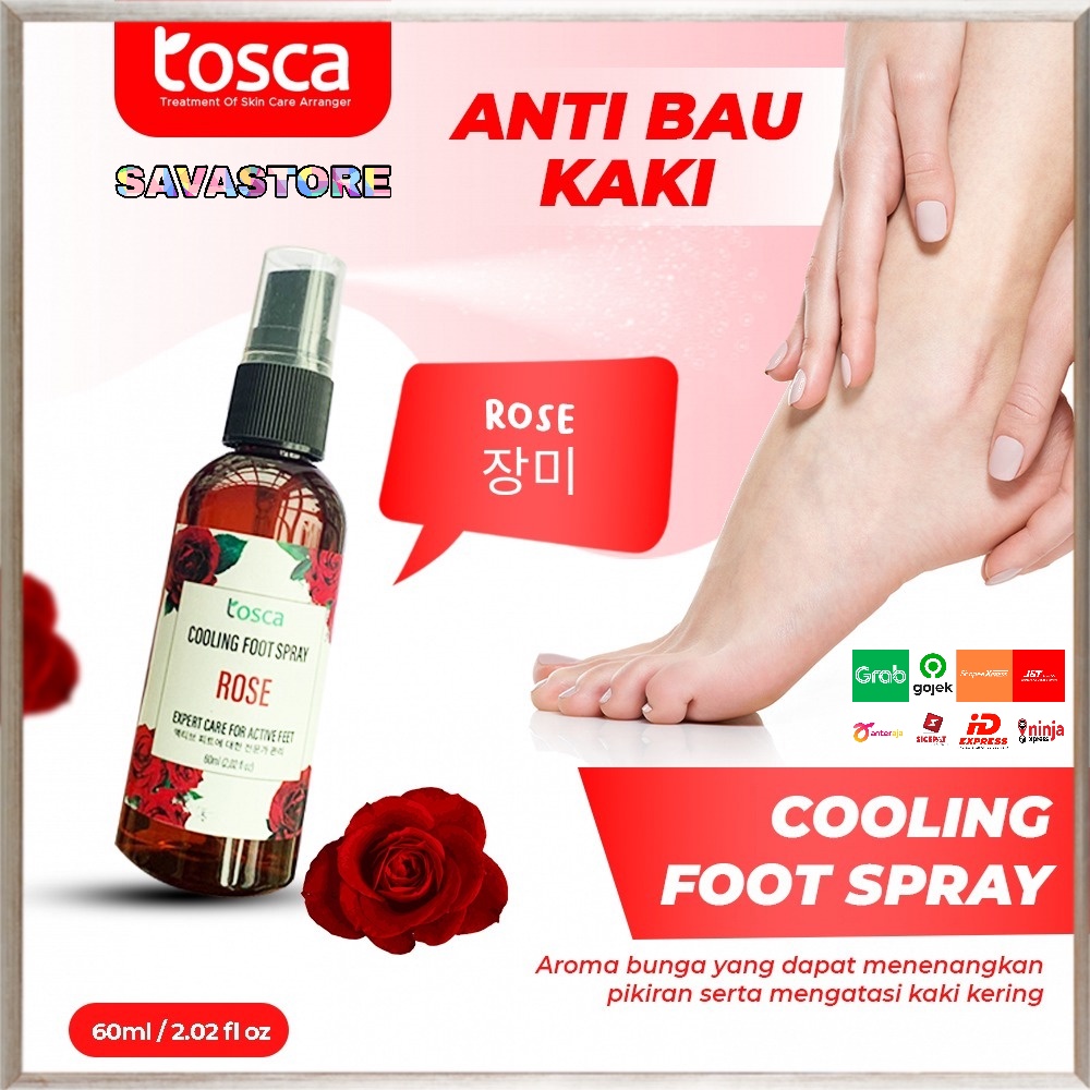 Tosca Foot Spray Penghilang Bau Kaki Murah