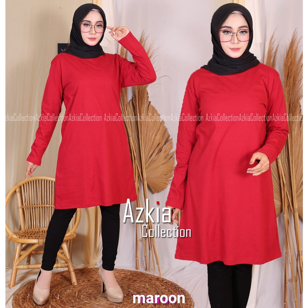 tunik kaos wanita catton combed 24s