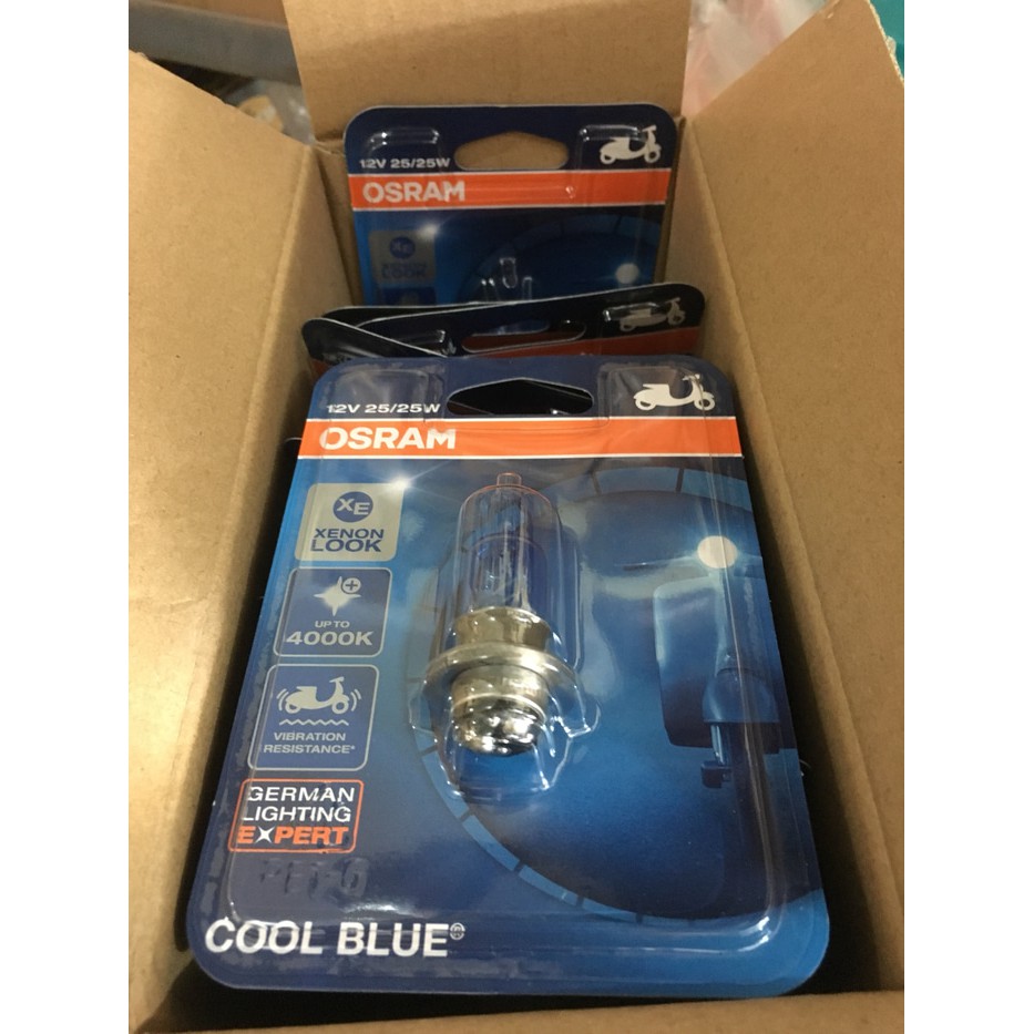 Lampu H6 Halogen Osram COOL WHITE COOL BLUE TERMURAH ! HARGA GROSIR !