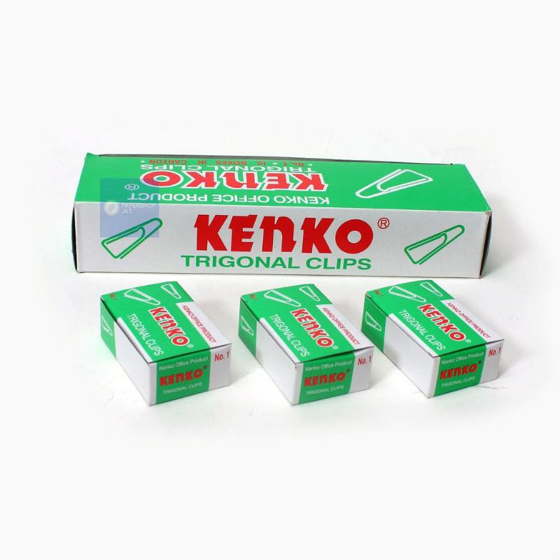 

Paper clip Trigonal nomer 1,3,5 kertas joyko segitiga