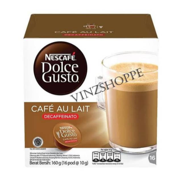 

Kapsul Kopi Nescafe Dolce Gusto Cafe