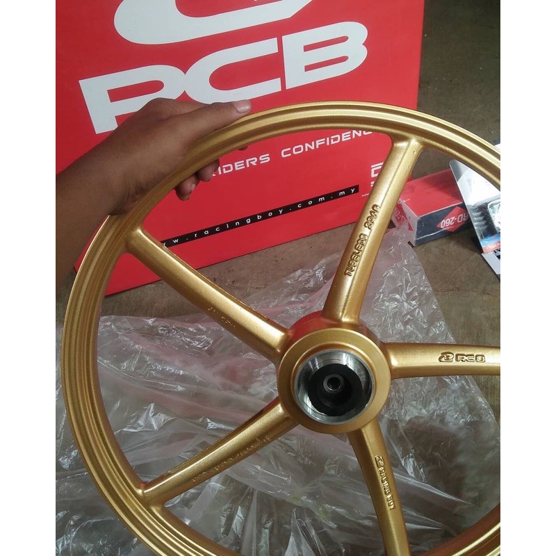 Velg RCB depan saja yamaha/satria FU 120/17