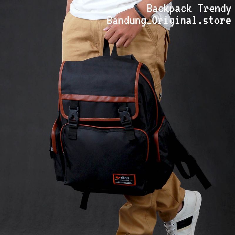 Original - Tas Ransel Backpack Punggung Pria Terbaru Tas Travelling Trendy Murah