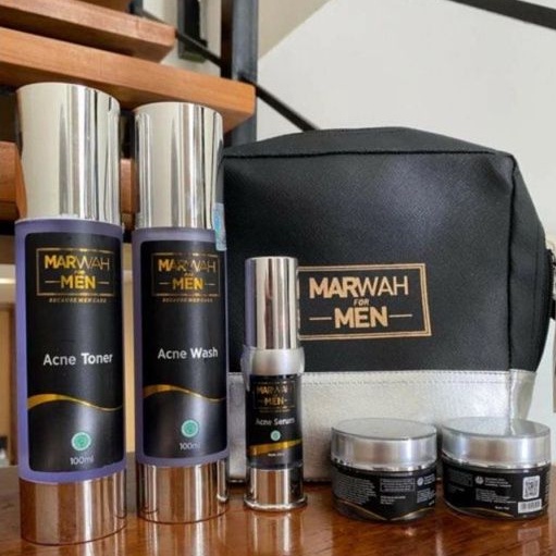 Marwah Baru Ecer || Paket || Bright / Aging / Acne / Platinum / Teatree / Spesial / Oily / Derma