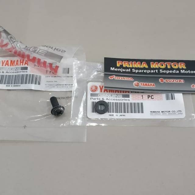 BAUT KERAN KRAN BENSIN RX KING SET BAUT KRAN MINYAK RX KING ORI YAMAHA