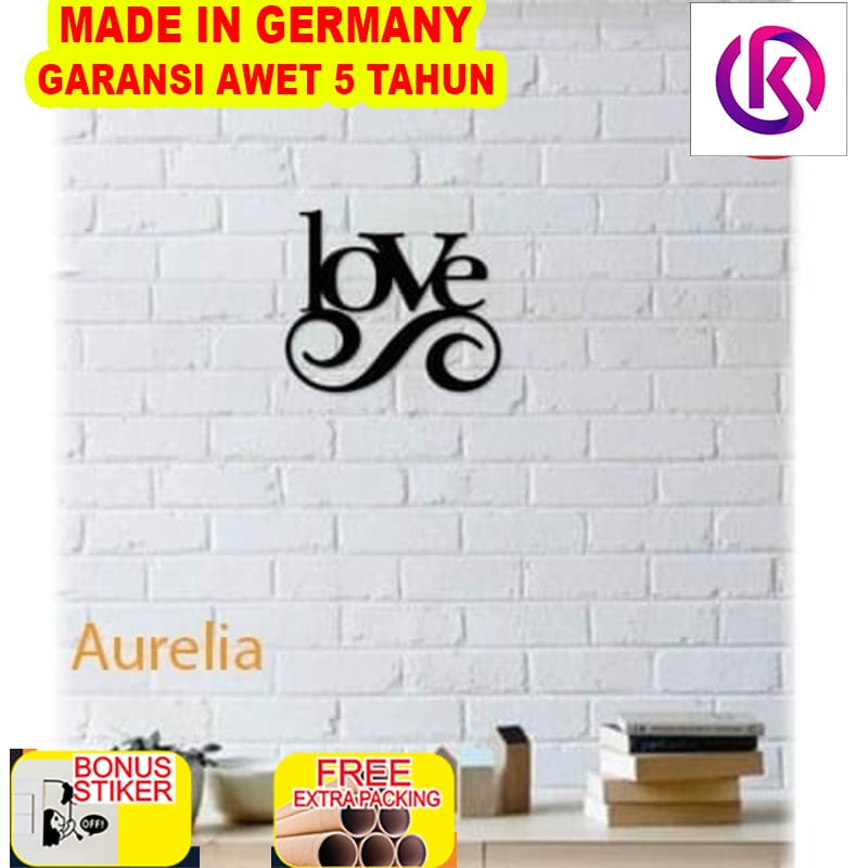 

Grosir Hiasan dinding Love - Wall decor cantik gratis