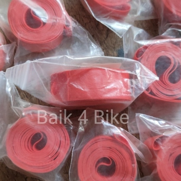 Rim tape sepeda - Merah, 27,5