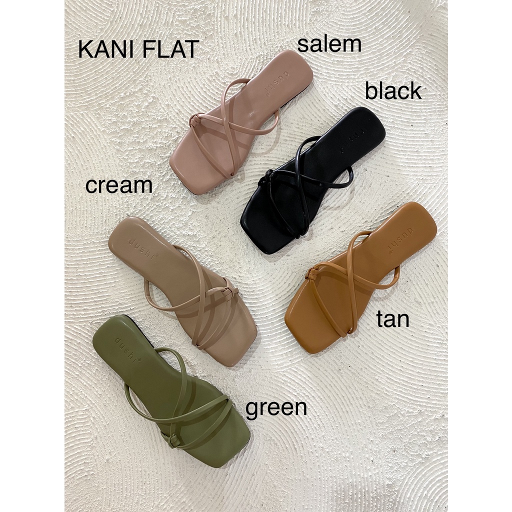 DUSHI Kani flat - Sandal teplek wanita