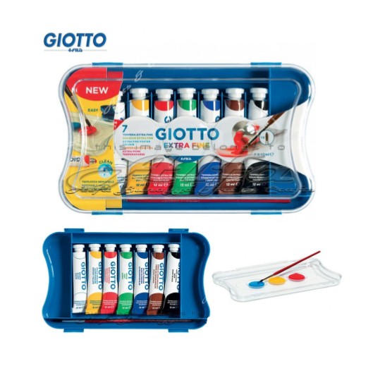 

GIOTTO POSTER PAINT 12 ML + BRUSH
