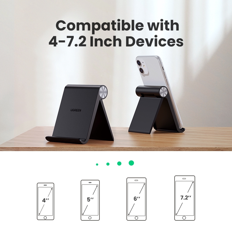 【Stok Produk di Indonesia】Ugreen Stand Holder Hp Adjustable Untuk iP 13pro / Realme / iPhone / VIVO / OPPO / Huawei / P30 / Xiaomi / SAMSUNG S20