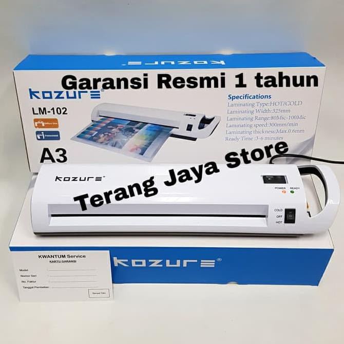 

Mesin Laminating Kozure LM-102 Mesin Laminating A3 Kozure LM102