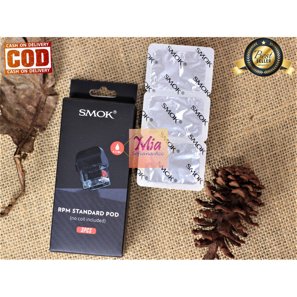 CATRIDGE SMOKE POOD RPM 40 - 4.3ml HARGA SATUAN