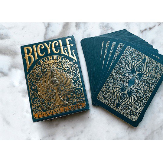 BICYCLE AUREO playing card kartu remi poker sulap import premium