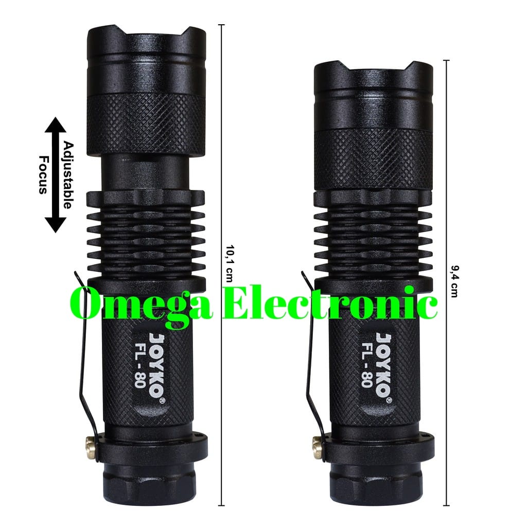 Joyko FL-80 LED Flashlight Senter LED FL 80