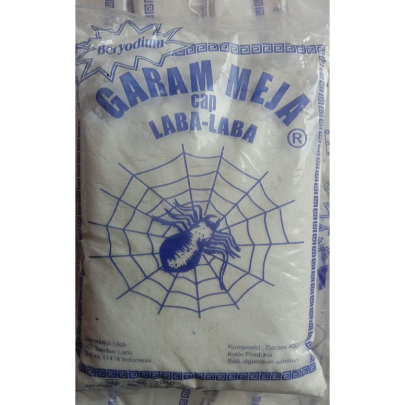 

Garam Masak/Garam Meja Cap Laba-Laba