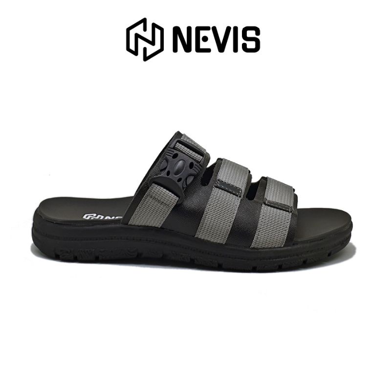 NEVIS NVS 09 Sandal Slop Casual Pria Sendal Distro Kasual Selop Outdoor Cowok Slip On-2