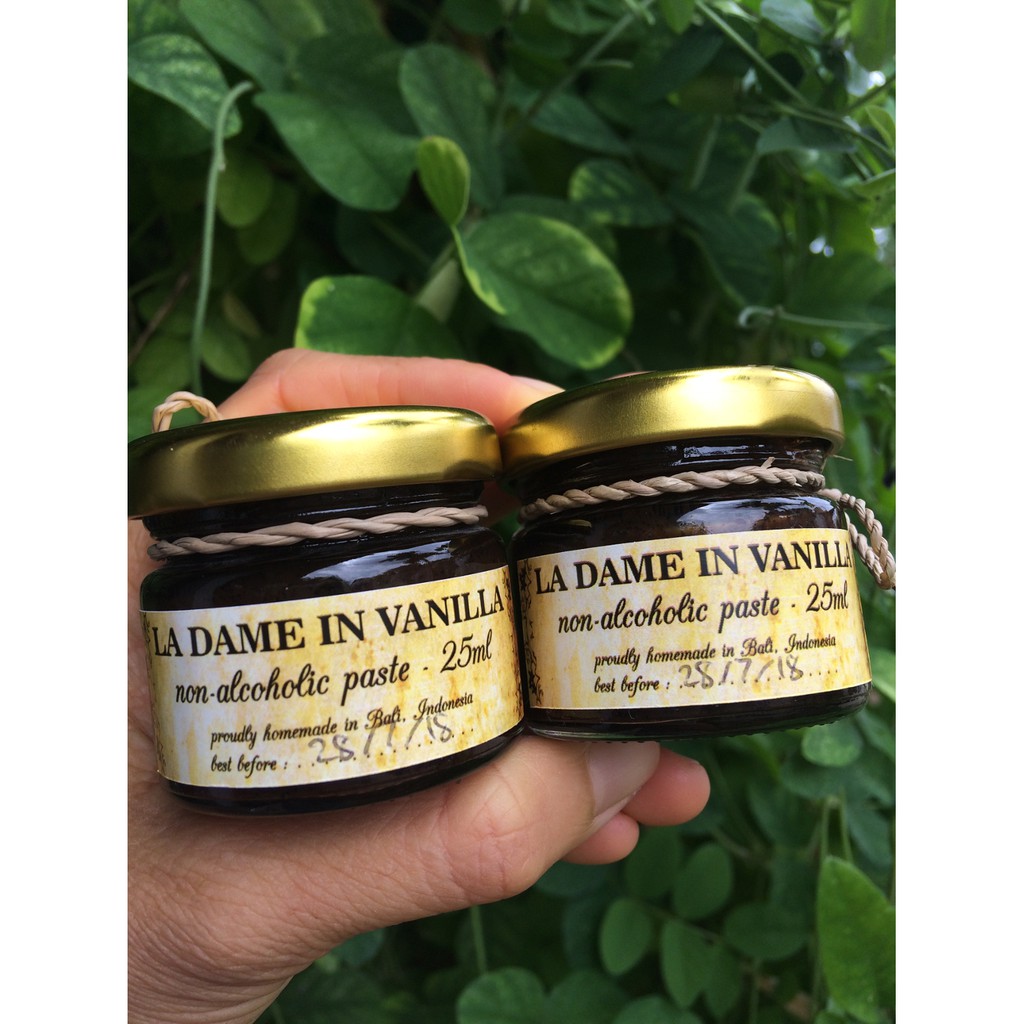 

Vanilla Paste 25ml ( Halal non Alkohol )