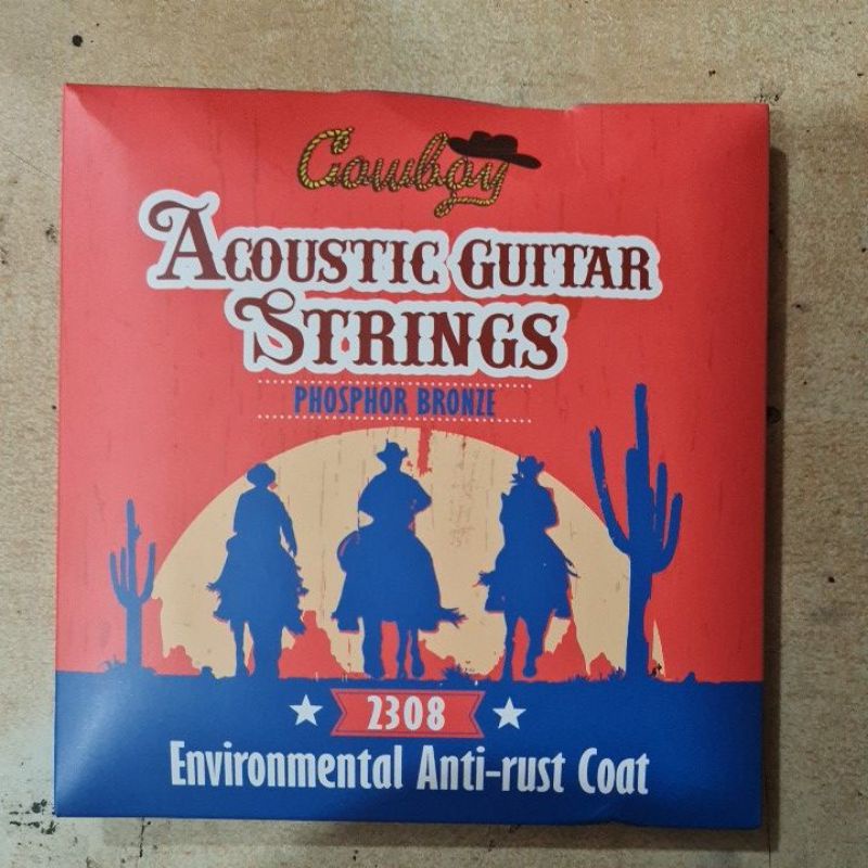 Senar Gitar Cowboys akustik 1 set