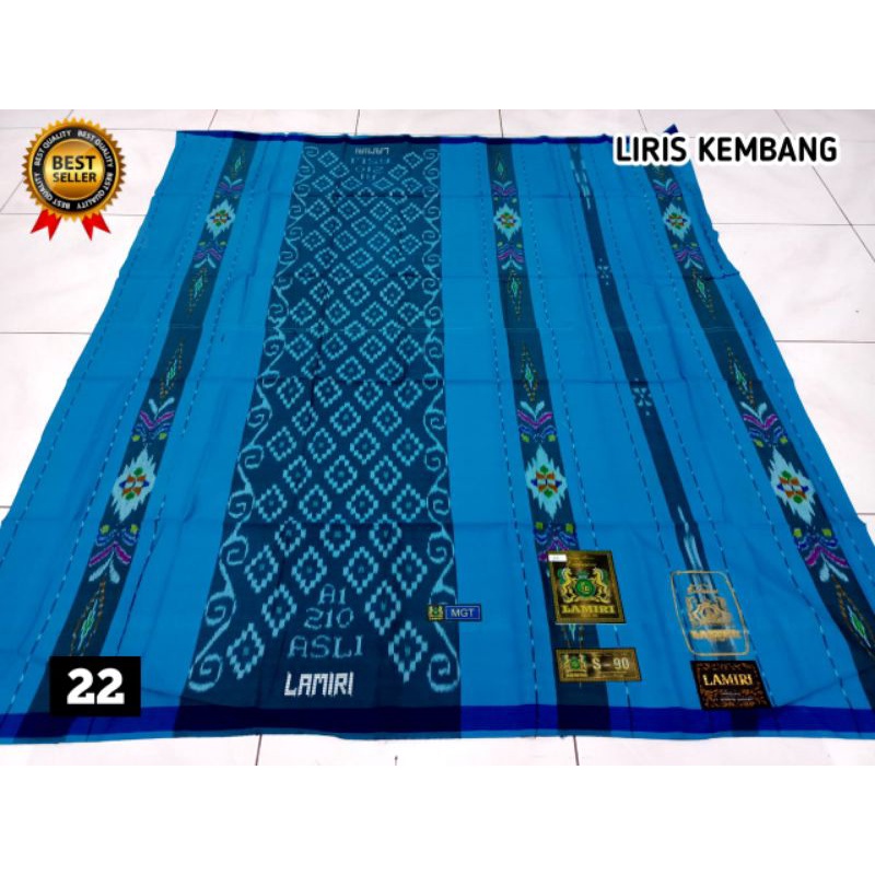 sarung sutra lamiri Lamiri LAMIRI 50 % bahan sutra motif Liris kembang