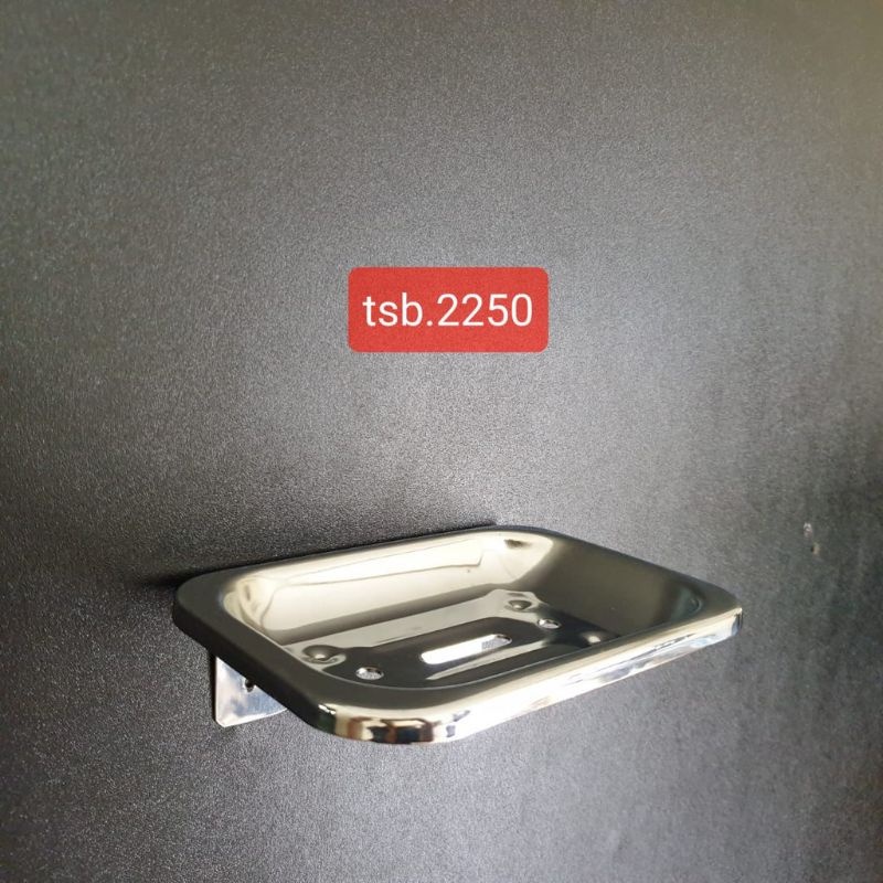 Tempat Sabun Batang Stainless Dinding Kamar Mandi