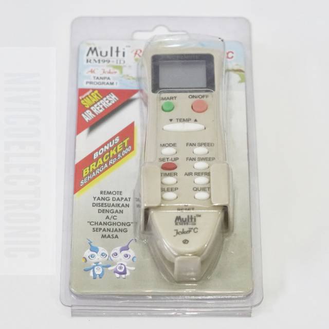 Remot AC MULTI JOKER CHANGHONG RM99