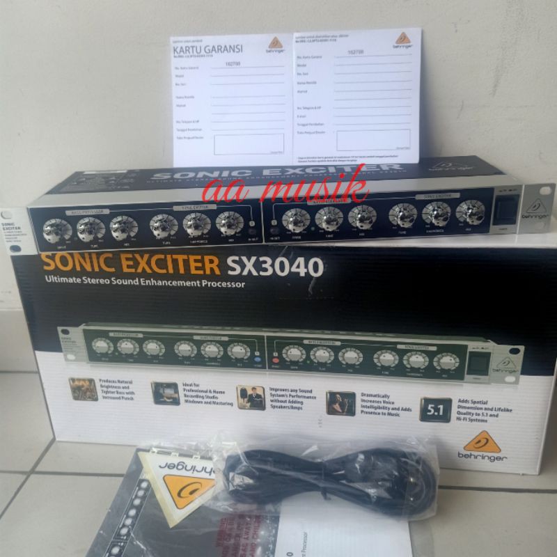 PROSSESOR EXCITER BEHRINGER SX 3040 V2 ORIGINAL GARANSI RESMI