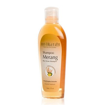 Mustika Ratu Shampoo Merang   Rice Straw Shampoo 175ml