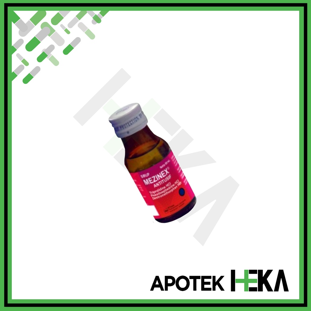 Mezinex Antitusif Sirup 60 ml - Obat Batuk Kering (SEMARANG)