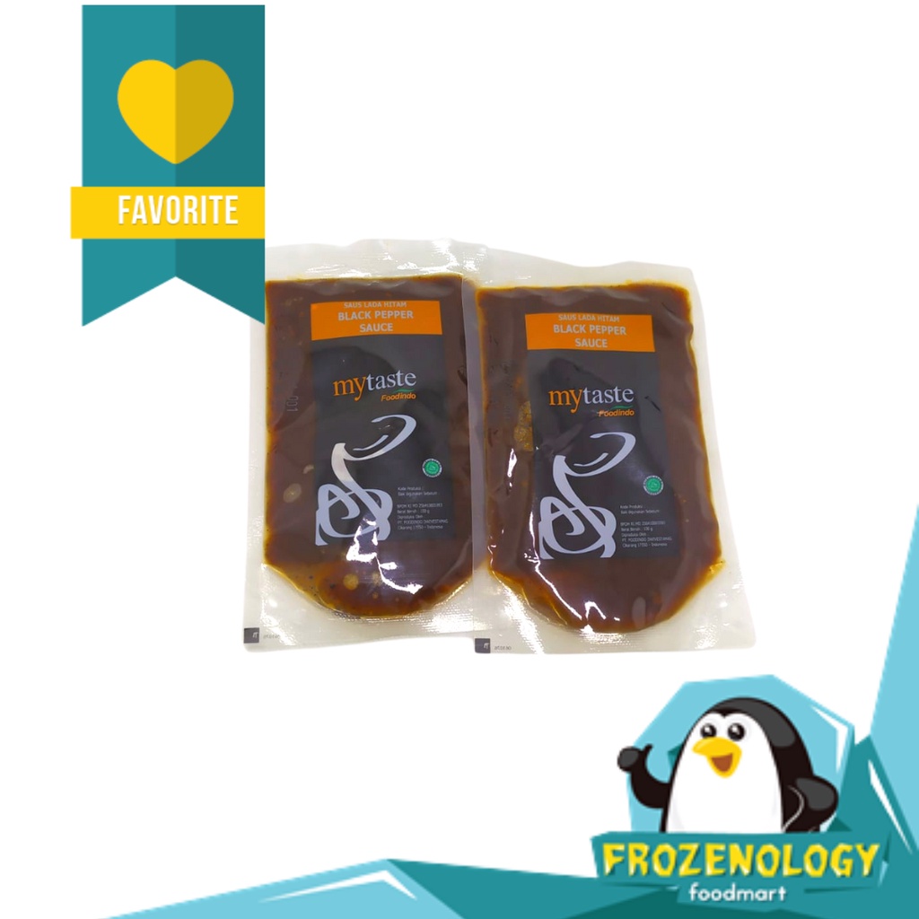 

Saus Lada Hitam Black Pepper Sauce my taste 100 gram