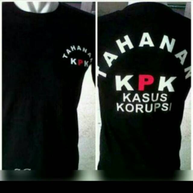 TAHANAN KPK KAOS BAJU