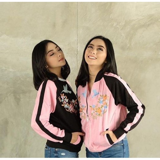 Sawa Jaket Pink - Jaket Korea Terhits