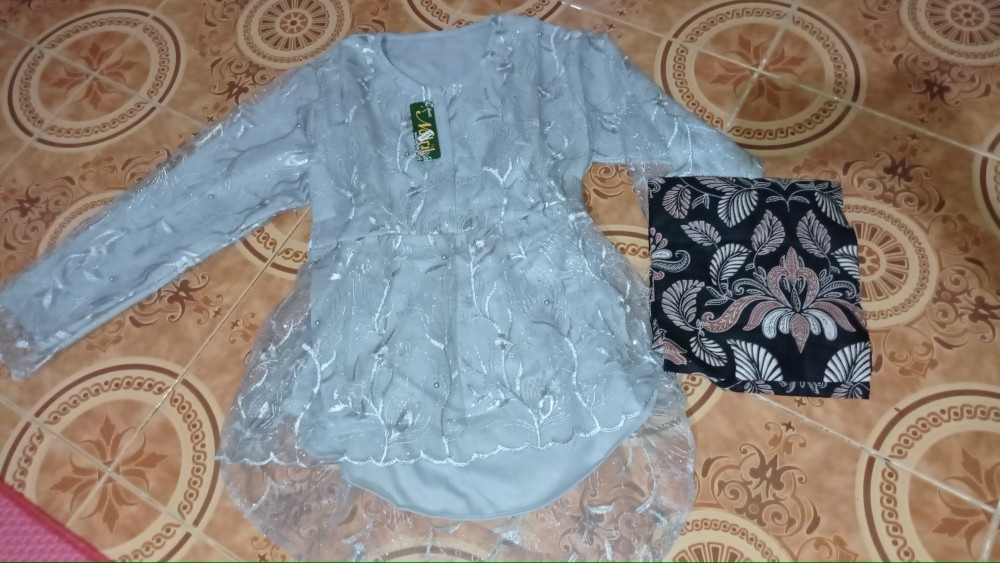 Nyk Batik - Batik Couple Gloria Tulle Pinguin Busui