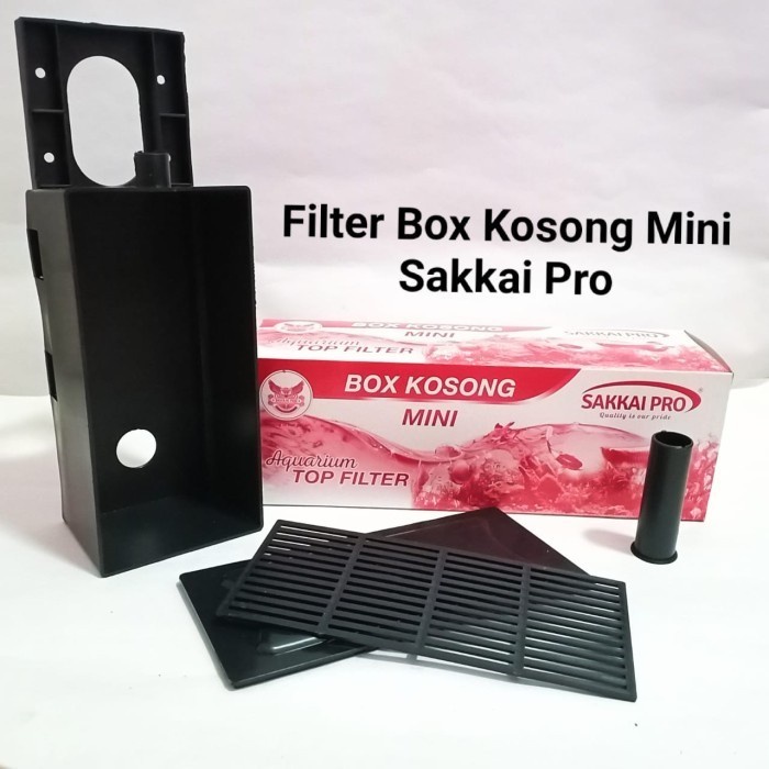Top Filter Box Kosong Mini Sakkai Pro Box Filter Kosong Kecil Sakkai Pro